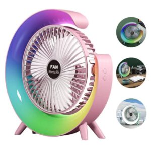 Ventilador mesa rgb