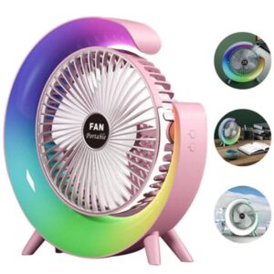 Ventilador mesa rgb