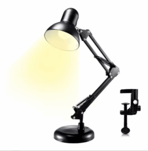 Lampara de mesa flexible y con base