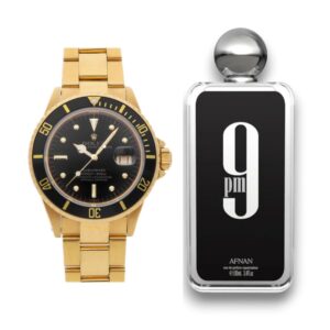 RELOJ ROLEX DORADOFONDONEGRO+9PMAFNAN