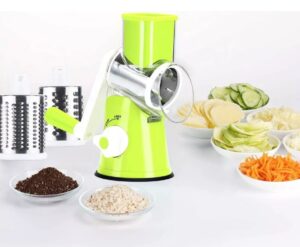 Molino Rallador De Tambor, Mandolina Multifuncional De Mesa