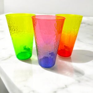 Vaso Acrílico Degradado Especial