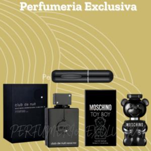 Club de nuit+moschino toy boy+perfumero