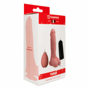 Dildo Eyaculador Vibrador Yuko CamToyz