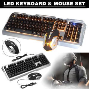 Combo Gamer Teclado Y Mouse K33 Base