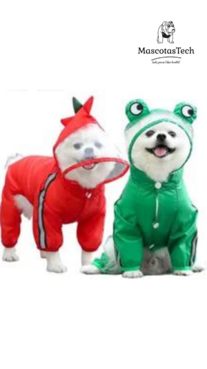 Impermeable para tu compañero peludo