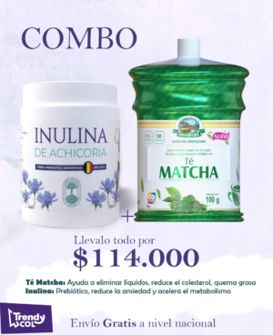 Combo Inulina + Té Matcha