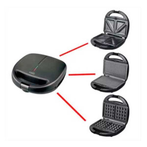 Sanduchera Antiadherente Tipo Panini Kal
