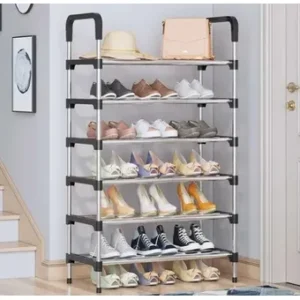 Zapatero 6 Niveles Organizador De Zapatos Hasta 12 Pares Metalico.