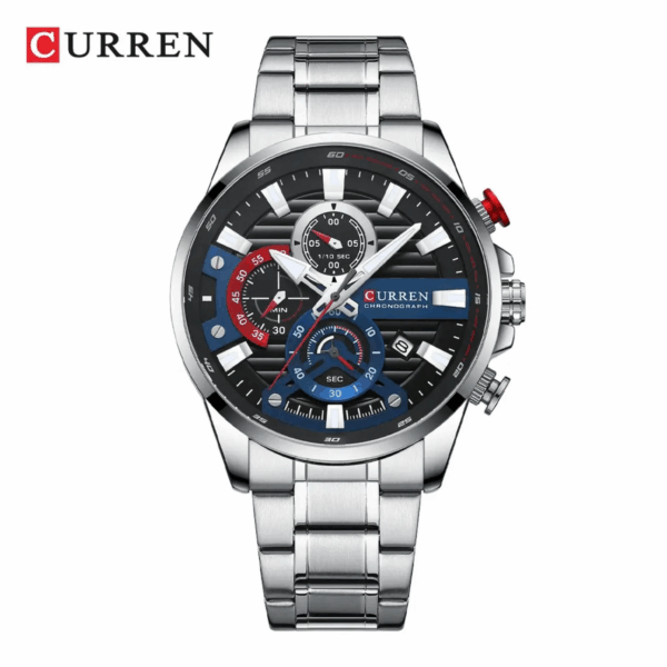 Reloj Curren 8415 Plata de Lujo hombre